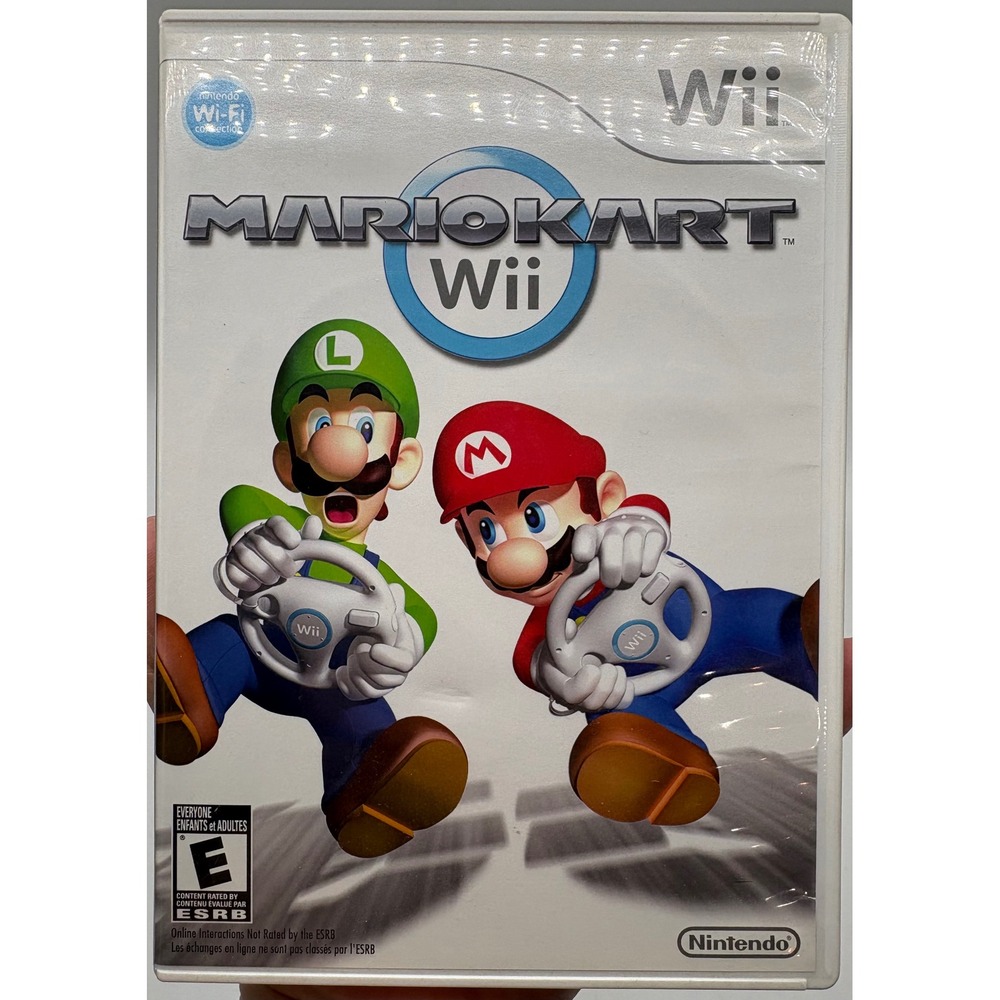Mario Kart Wii Nintendo Wii 2008 Racing Game CIB with Manual RVL-P-RMCE-USA